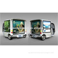 P6 mobile led advertising vehicle, LED scooter for delivery and advertising from Shanghai Yeeso